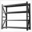 Étagère de garage très résistante, 6000 lb, très grandes tablettes réglables en métal (H 69 po x l 75 po x P 23,7 po)-133703707