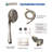Arista Handheld Shower Head 2.0 GPM GPM with Water Filtration-69545963