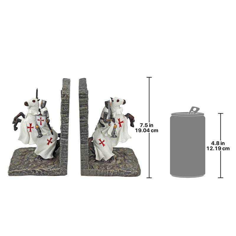 Serre-livres sculpturaux Knights of the Digital Realm
