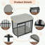 Cage pour chien avec portes doubles-1427718177