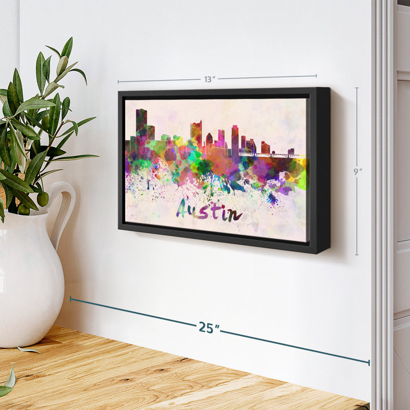 Austin Austin, impression sur toile, H 9 po x l 13 po