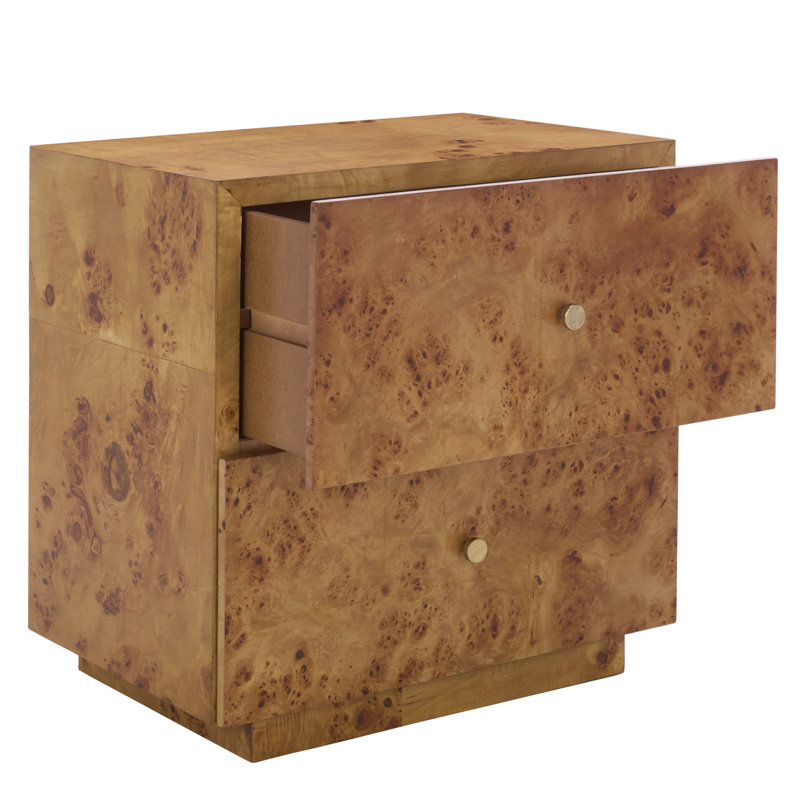 Table de chevet 2 tiroirs Tahan