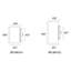 Vessel LED Outdoor Armed Sconce-14760104-14760105