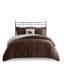 Ensemble d'édredon luxueux en duvet synthétique pour un sommeil douillet et reposant.-106857310-106857304