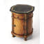 Montero Fossil Stone Drum Side Table