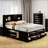 Contemporary Bed-853901198-853901197