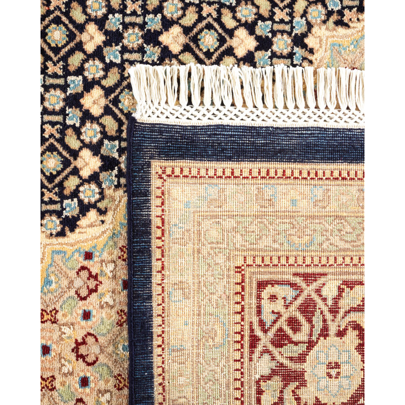 Hayner One-of-a-Kind 8'1" X 10'5" 2010s Wool Area Rug in Blue