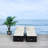 Jannik Wicker Outdoor Armless Lounge Chair with Ottoman-393229264-393229271