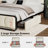Upholstered Platform Bed with 2 Storage Drawers, Modern Bed Frame with Charging Station, Storage Bed with Velvet Tufted Headboard, No Spring Boxing Needed-1819748593-1826881166