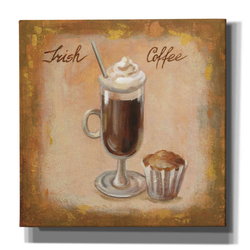 «Coffee Time V» par Silvia Vassileva, art mural sur toile, H 12 po x l 12 po x P 0,75 po