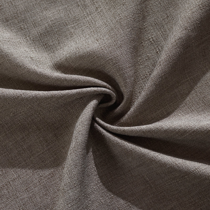 Prestwich Semi Sheer Curtain Single Panel, Mint Taupe, 55" W x 95" L