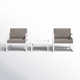 Kalani 2 - Person Patio Conversation Sets with Sunbrella® Cushions