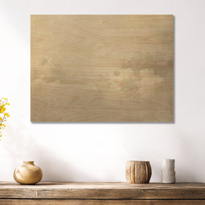 Minimal Cloudscape - Nature Wood Wall Art