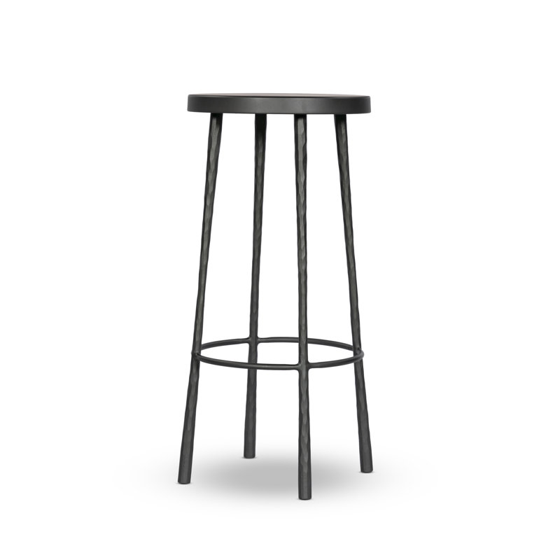 Westwood 26" Counter Stool, Dark Gunmetal, Bar Stool (30" Seat Height)