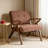 Solid Wood Frame Accent Chair