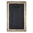  Guerra Walnut & Brass Mirror