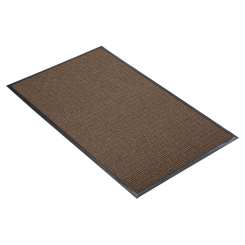 Paillasson Yasuko Portrait, Rectangle 4 pi x 10 pi, Brun