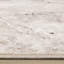 Tapis beige à poils courts Ahkeem Ominous-1664531075