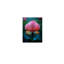 Art floral sur toile 24 "x 36"