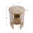 Side Table With Storage Shelf-125780438