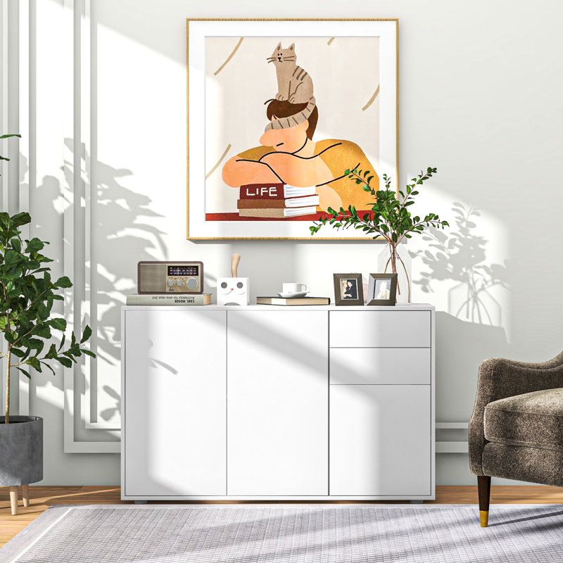 Buffet de cuisine avec tiroirs et armoires de rangement