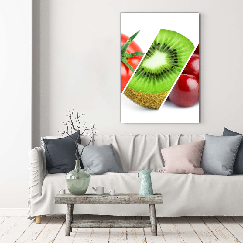 Vegetables And Fruits - Wrapped Canvas Print