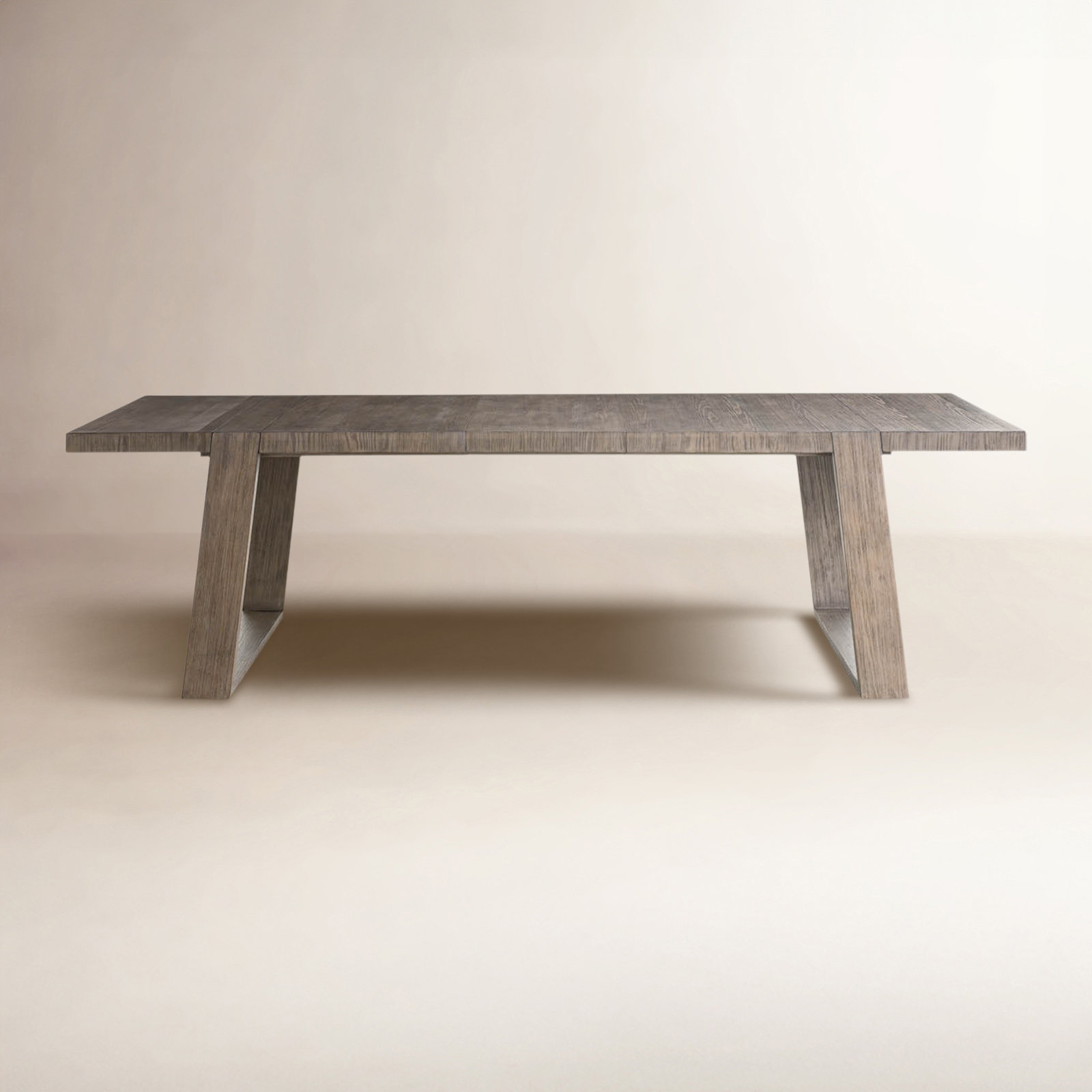 Baxley 90'' Extendable Dining Table, Brown