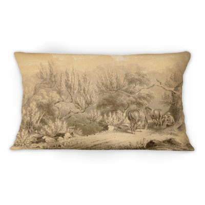 Coussin Vintage Cowboys In The West