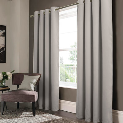 Room Darkening Grommet Single Curtain Panel