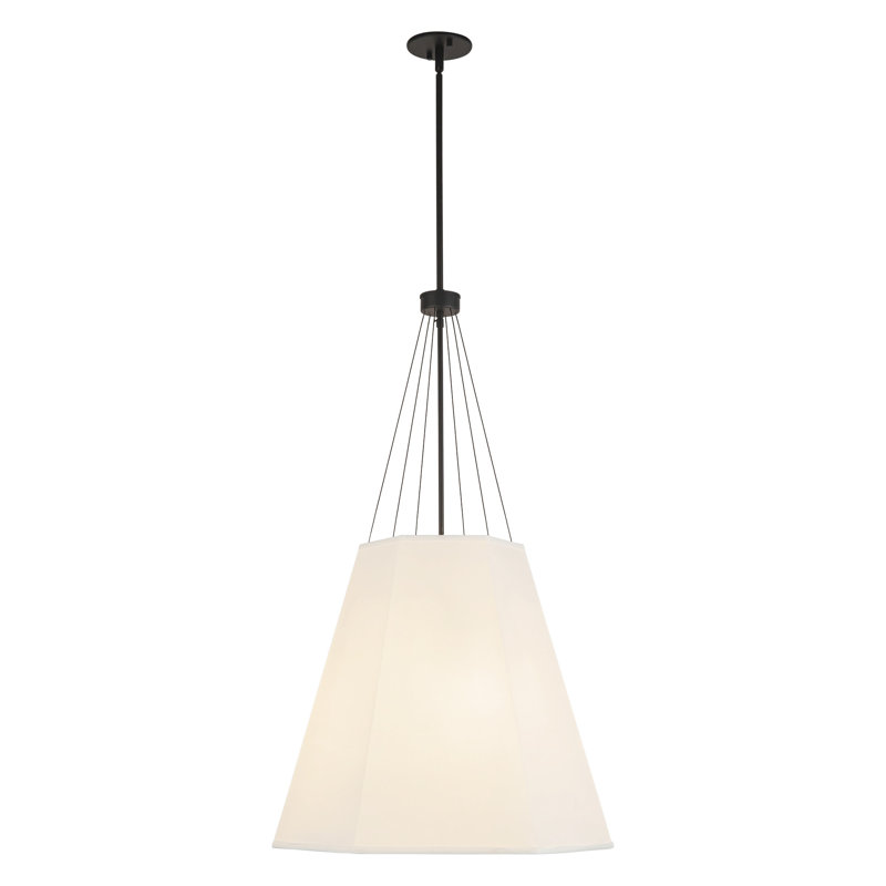 Manila 3 - Light Single Pendant, Matte Black