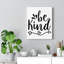 Be Kind Arrow - Wrapped Canvas Print-1505908795