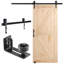VEVOR 84" H Barn Door with Hardware Kit Wood Sliding Barn Door Kit-97761902