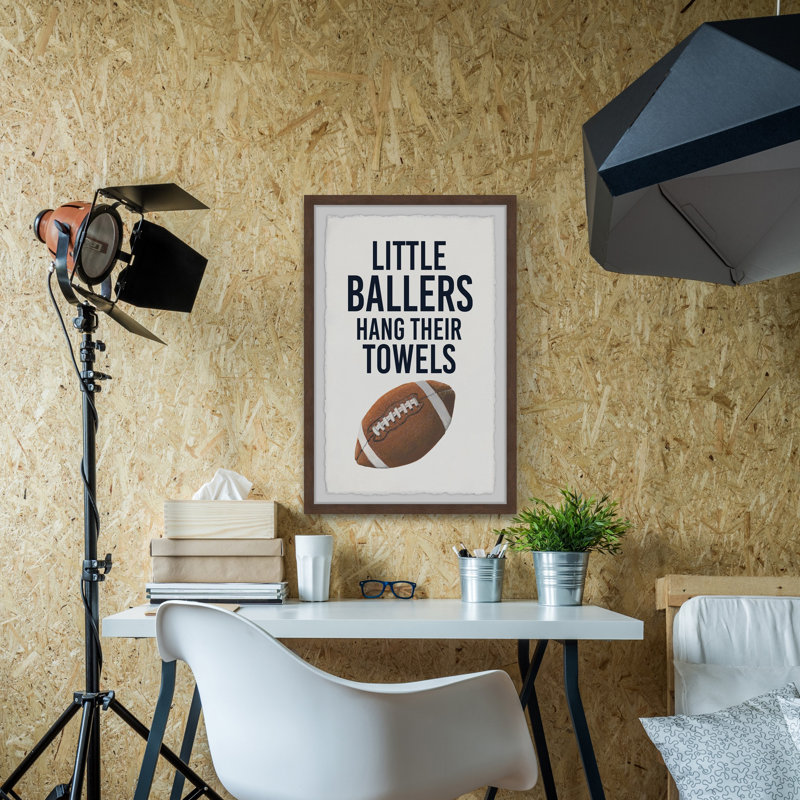 «Palen Little Ballers III», reproduction encadrée, H 18 po x l 12 po x P 1,5 po