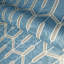 Papier peint texturé géométrique bleu marine, bronze et or métallique