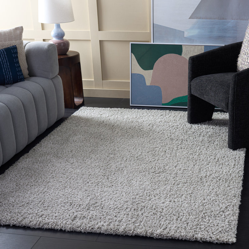Atlantis Shag 100 Performance Solid Color Rug, 5'-3" X 7'-6" Rectangle