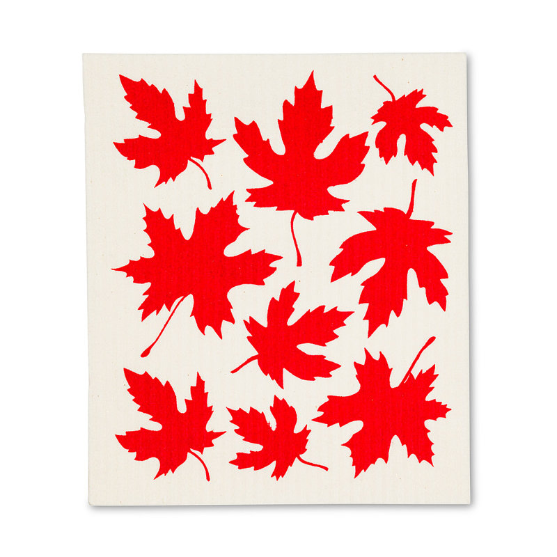 Linge à vaisselle feuilles