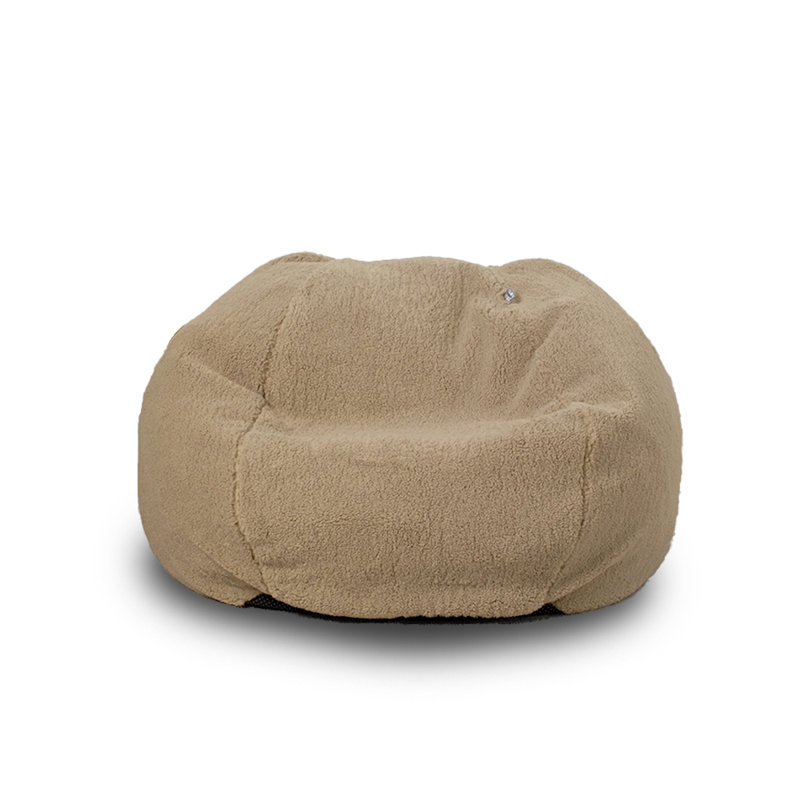 Polyester Refillable Classic Bean Bag, Beige