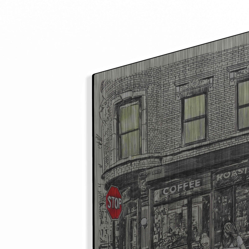 «The Coffee Roaster Place» par Loui Jover, H 24 po x l 16 po