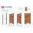 Steel Rainforest Decorative Panel