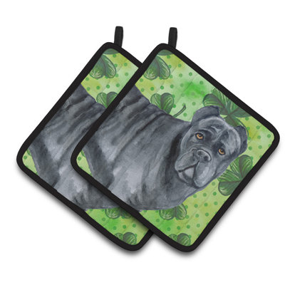 Caroline's Treasures Floral Polyester Potholder