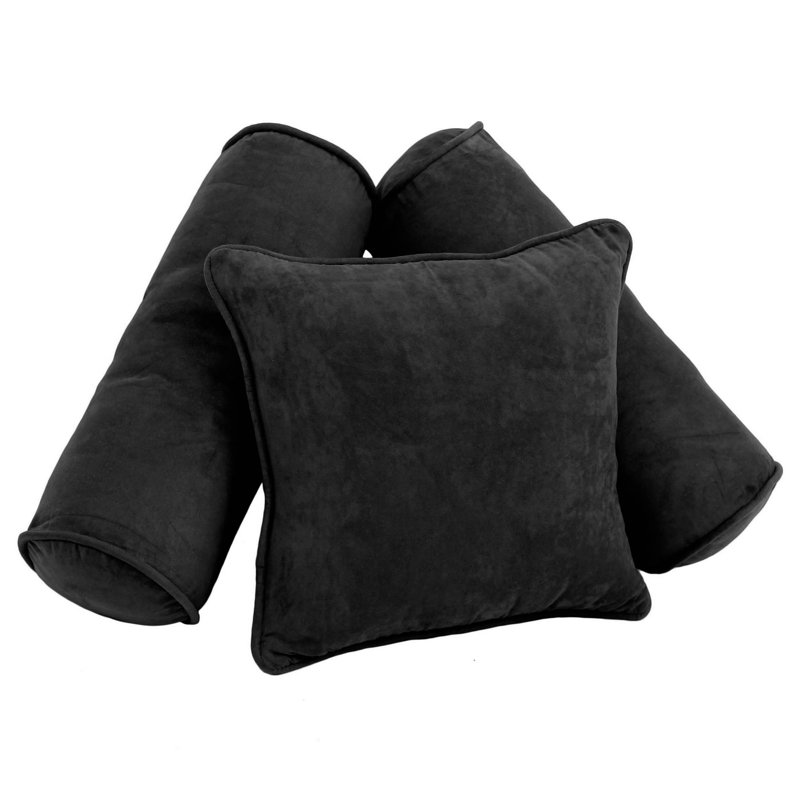 Housse et insert en microsuède , Noir