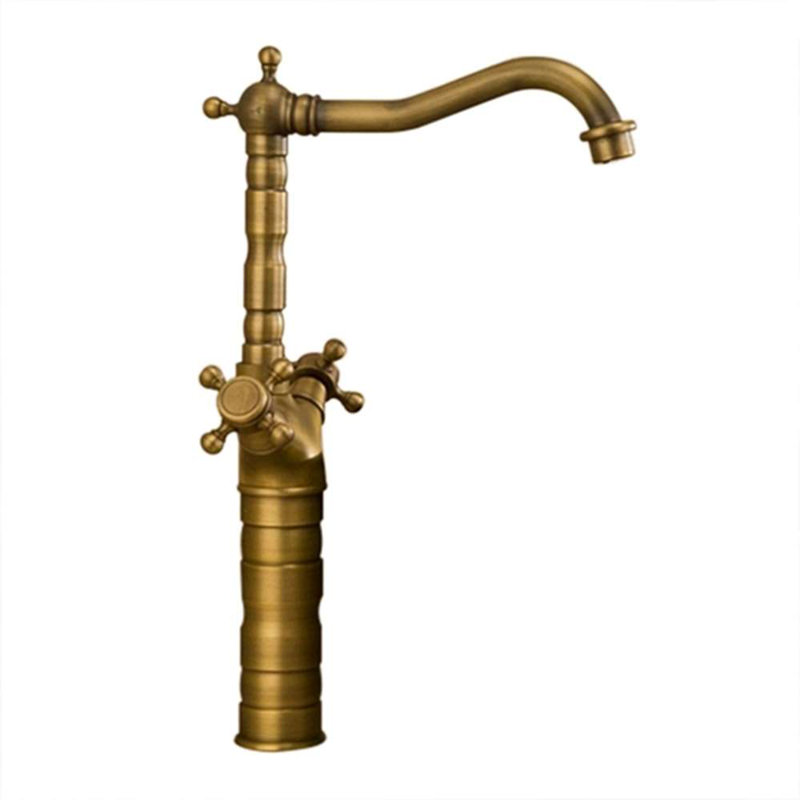Robinet pour salle de bain à poignée double BathSelect Syracuse Classic Antique