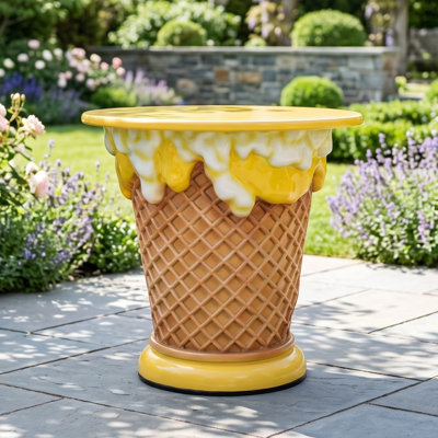 Ice Cream Parlor Sculptural Table