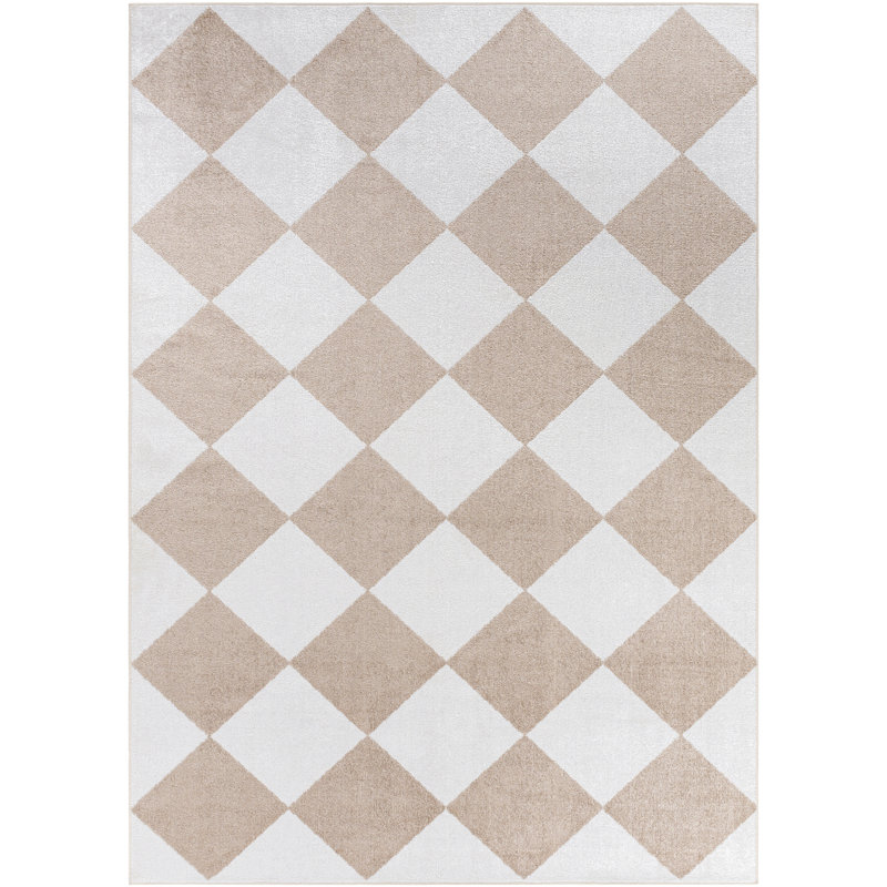 Purcell Geometric Washable Rug, Rectangle 160 x 213cm