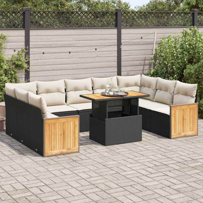 Ensemble de canapé de jardin Vidaxl