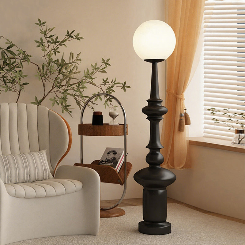 Lampe sur pied en résine acrylique Italian Italian