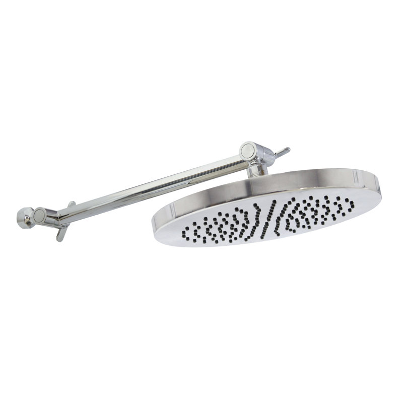 Bras de douche réglable, Chrome poli
