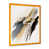 Impression dorée sur toile encadrée
