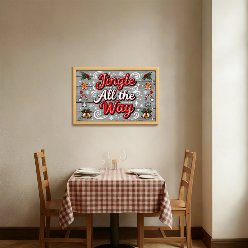 Motif de Noël «Christmas Jingle All The Way»