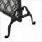 Fire Screens | Modern Single Panel Iron Fireplace Screen | Black | Iron